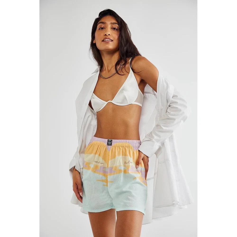 House of Sunny Papaya Day‎ Tripper Hawaiian Boxers Coastal Resort Coconut Girl 2